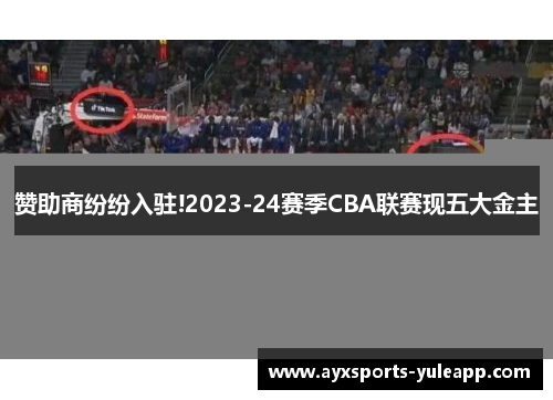 赞助商纷纷入驻!2023-24赛季CBA联赛现五大金主